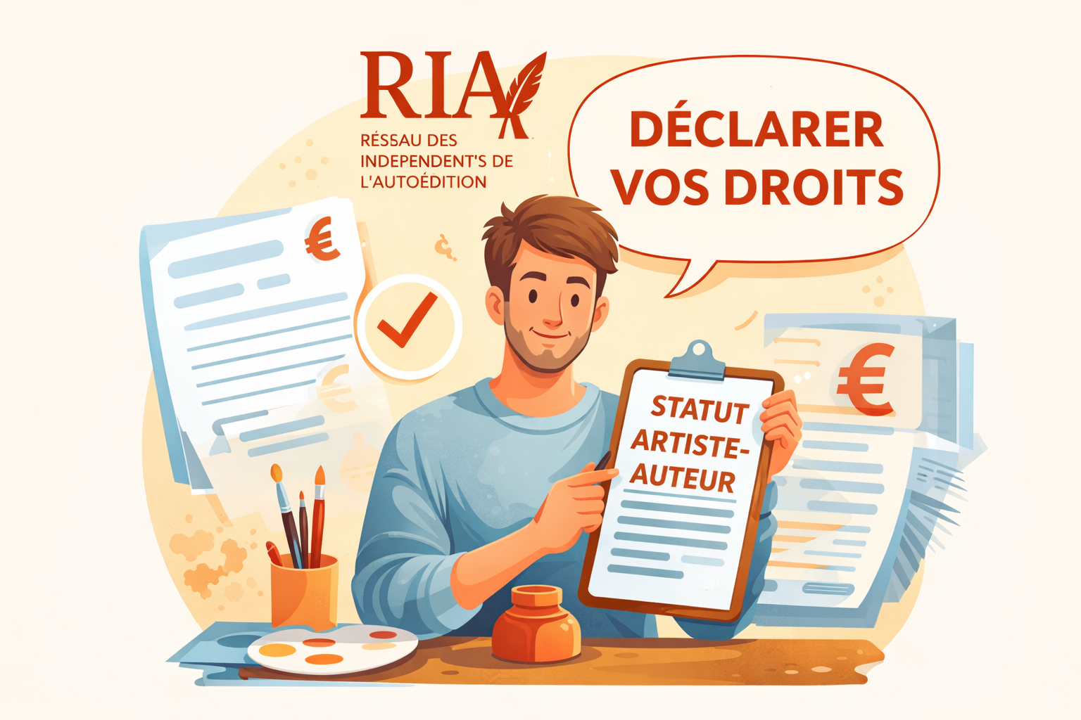 déclarer ses droits en tant qu’artiste auteur