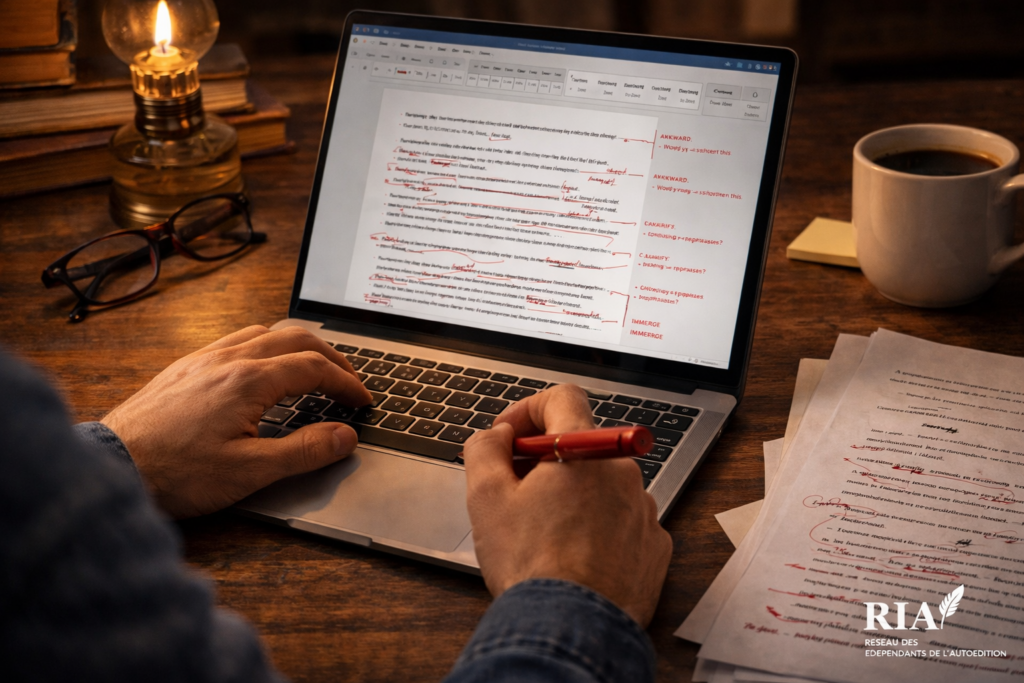 corriger un manuscrit