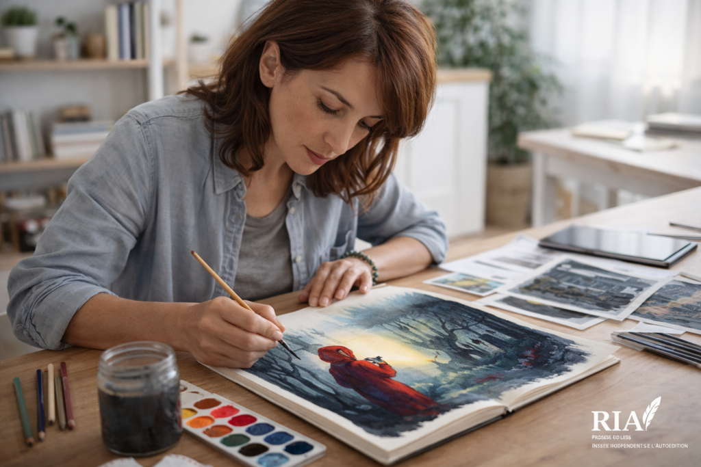 Faire appel à une illustratrice professionnelle