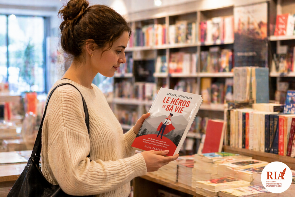 Lire un livre de développement personnel sur la joie