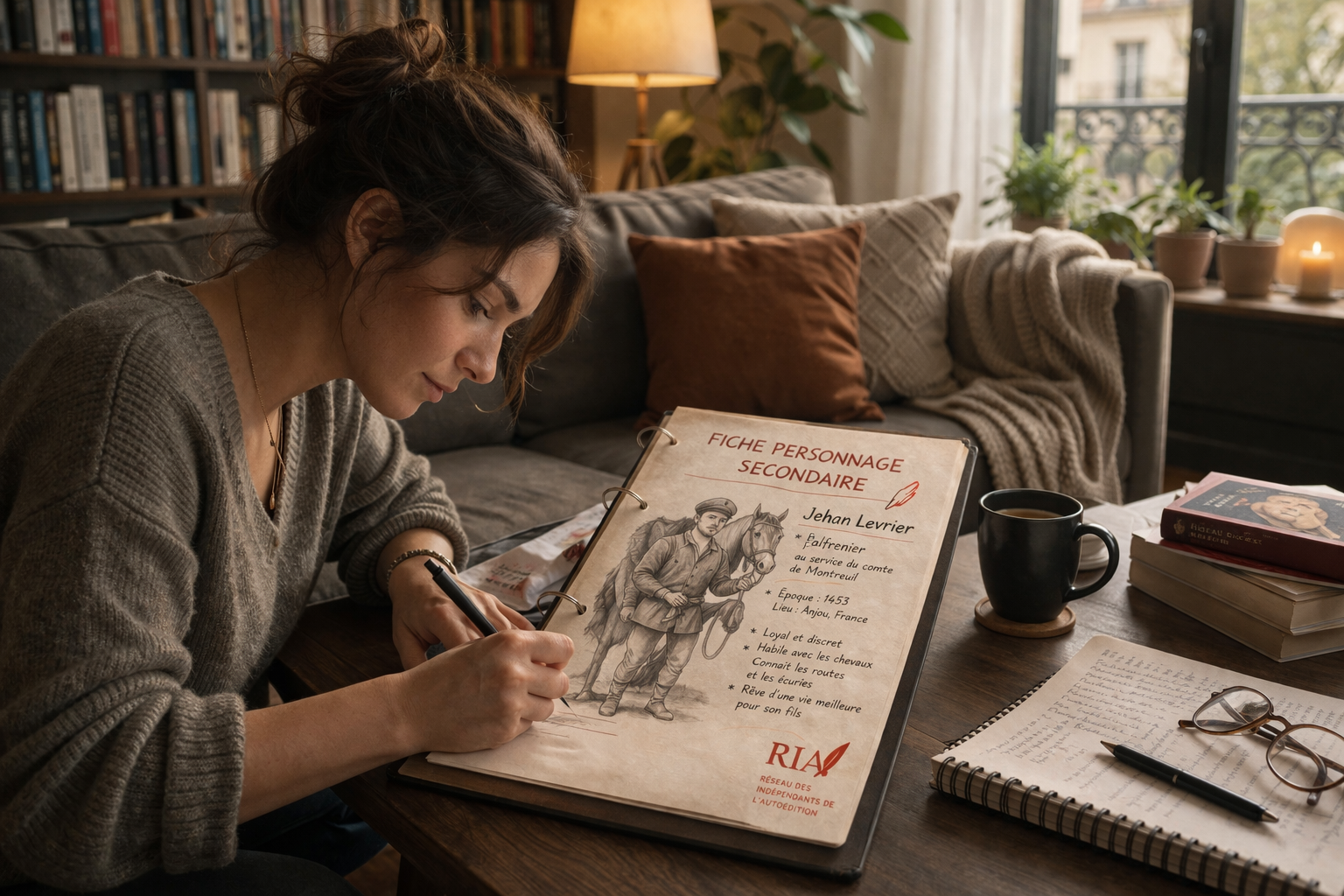 personnages secondaires du roman Personnages secondaires d'un roman