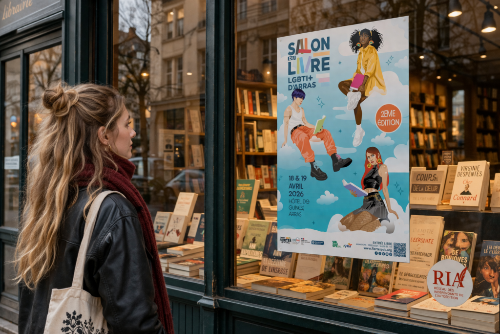salon du livre LGBTI+ Arras