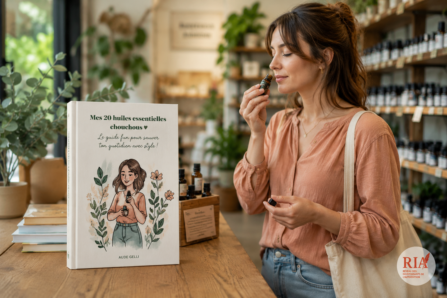 Livre mes huiles essentielles