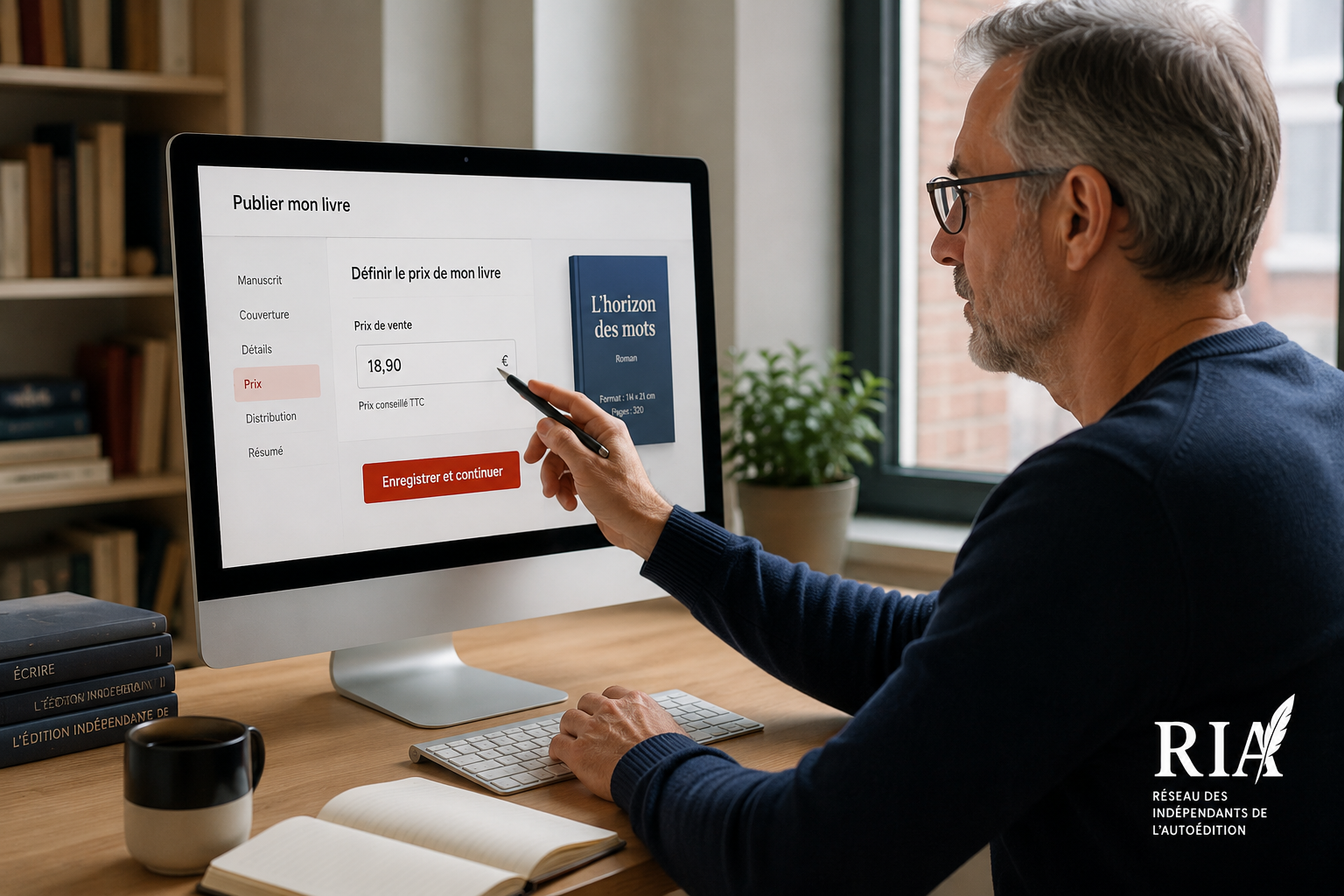 Prix d'un livre autoédité