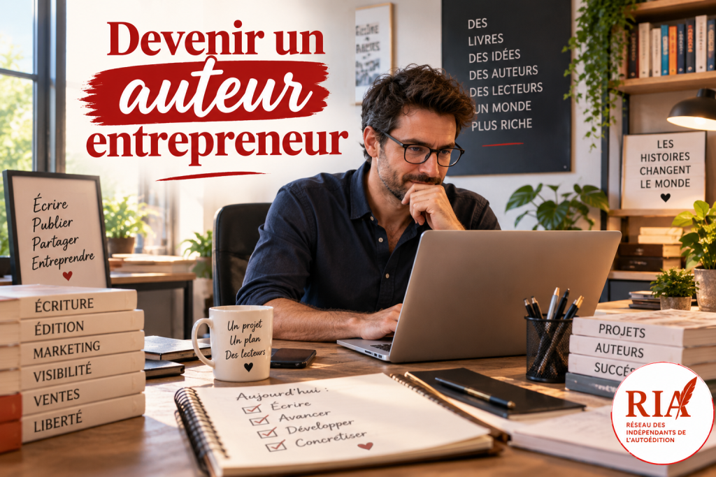 devenir un auteur entrepreneur
