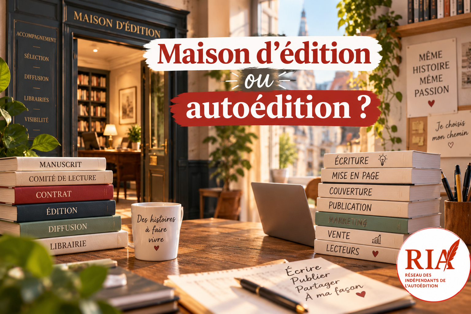 maison edition ou autoedition son edition ou autoedition