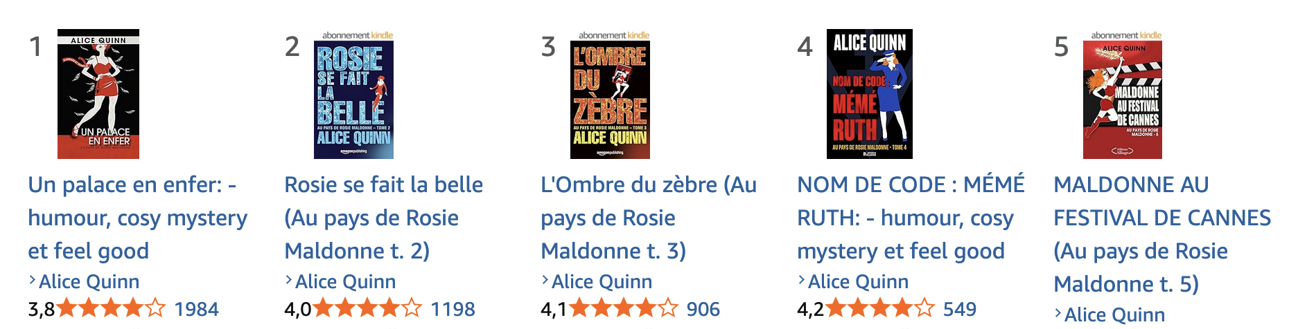 AU PAYS DE ROSIE MALDONNE