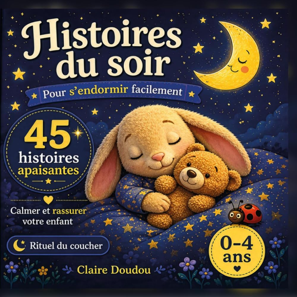 Bêta-lecture d'un album jeunesse - Histoires du soir pour s'endormir facilement: 45 histoires apaisantes