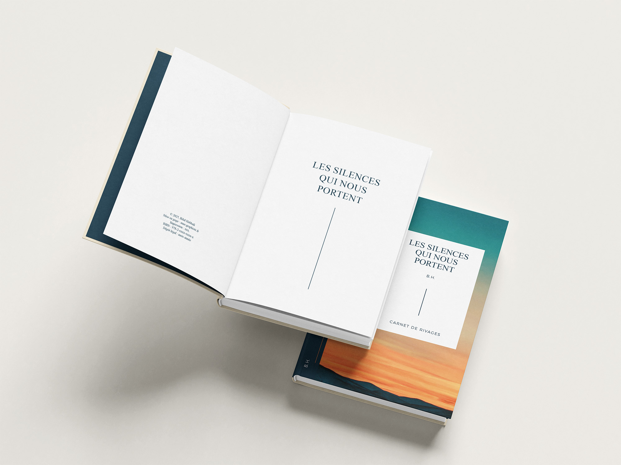 Conception & mise en page - Recueil de poésies